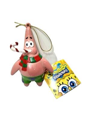 Spongebob Square Pants Patrick Star Christmas Tree Ornament Holiday Decor New